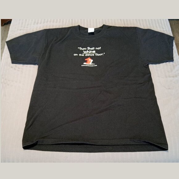 Vintage Collectible John Robinson shirt: Thou shalt not whine on the dance floor - Picture 7 of 8